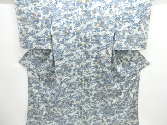 茶屋辻模様小紋着物